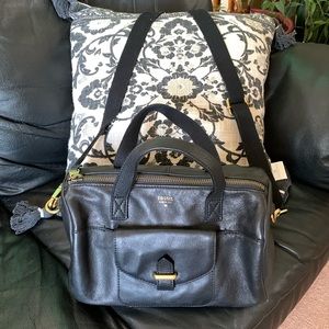 Fossil Black Leather Bag